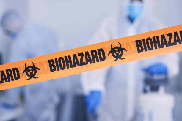 Professional Infectious Disease Decontamination technician working in Green Valley Lake, CA